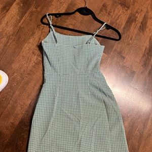Wilfred Mini Green Dress